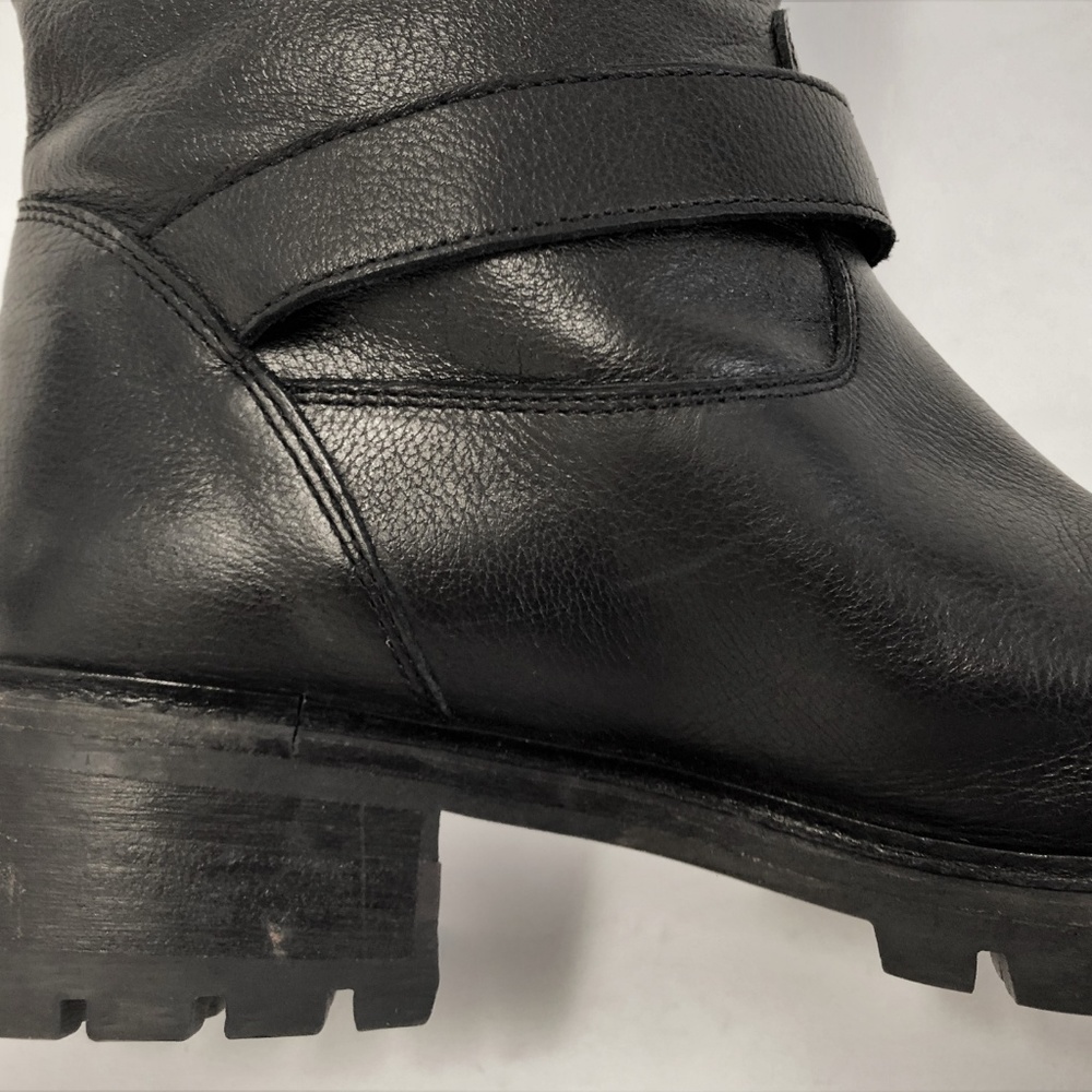 Fendi Motorcycle Boot Black Rabbit Fur-Lined - Picture 8 of 8